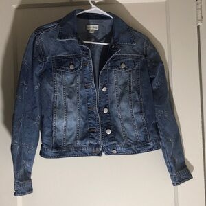 Maison Jules denim jacket with stars